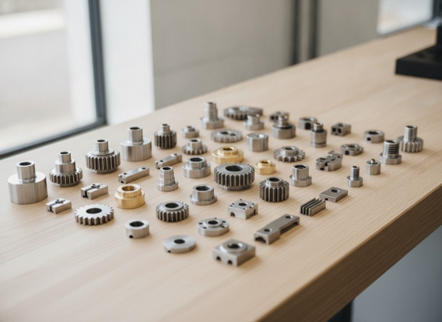 Machined precision components